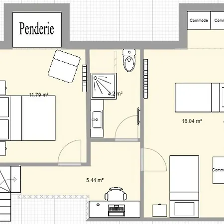 With 2 Bedrooms In With Wifi 200 M From The Beach دْييب
